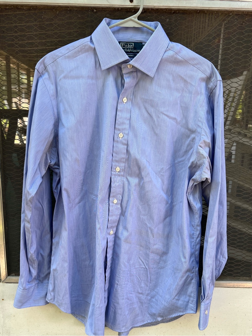 Polo by Ralph Lauren Blue Long-Sleeve Dress Shirt